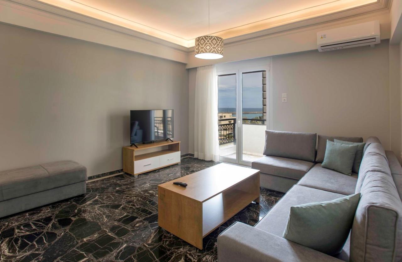 Central Spacious Apt Close To Port-Sites W/View 2 Heraklion  Exterior photo